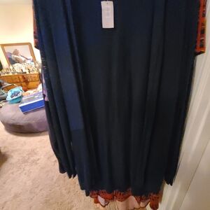 Maurices Navy and Rust Jacket